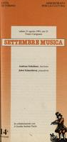 Libretto di sala - 1991 - Andreas Scheibner e Jobst Schneiderat