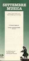 Libretto di sala - 1992 - I Virtuosi Ungheresi