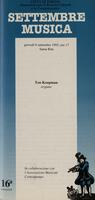 Libretto di sala - 1993 - Ton Koopman