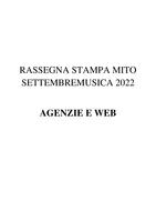 002_Rassegna stampa MITO Settembre Musica 2022 volume II Agenzie e web