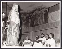 Nuova incoronazione della statua Madonna della Catena e Gesù Bambino dopo il furto delle loro corone - 01