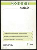 Sanpaolo notizie, n. 05 (1985)