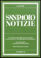 Sanpaolo notizie, n. 12 (1987)