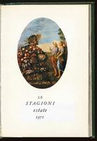 Le Stagioni: rivista trimestrale di varietà economica, A. 10 (1971), n. 3 (estate)