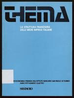 Thema: quaderni di economia e finanza dell'Istituto bancario San Paolo di Torino. N. 4 (1979)