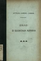 Saggi di economia Agraria