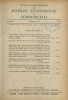 Rivista internazionale di scienze economiche e commerciali - Anno 20 N. 12