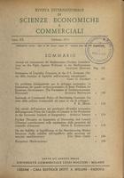 Rivista internazionale di scienze economiche e commerciali - Anno 20 N. 02