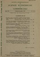 Rivista internazionale di scienze economiche e commerciali - Anno 40 N. 10-11