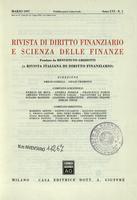 Rivista di diritto finanziario e scienza delle finanze. 1997, Anno 56, marzo, n.1