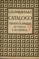 FISICA E CHIMICA - Catalogo di strumenti e apparecchi di fisica e di chimica