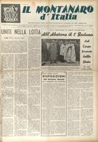 Il montanaro d'Italia. Quindicinale dell'Unione dei Comuni ed Enti Montani