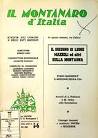 Il montanaro d'Italia. Rivista dei comuni e degli enti montani