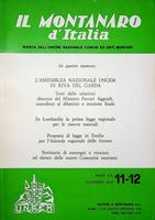 Il Montanaro d'Italia. Rivista dell'Unione Nazionale dei Comuni ed Enti Montani