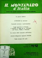 Il Montanaro d'Italia. Rivista dell'Unione Nazionale dei Comuni ed Enti Montani