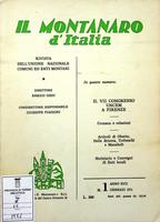 Il montanaro d'Italia. Rivista dei comuni e degli enti montani