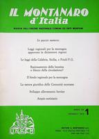 Il Montanaro d'Italia. Rivista dell'Unione Nazionale dei Comuni ed Enti Montani