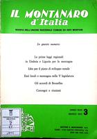 Il Montanaro d'Italia. Rivista dell'Unione Nazionale dei Comuni ed Enti Montani