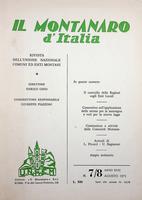 Il montanaro d'Italia. Rivista dei comuni e degli enti montani