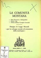 Il montanaro d'Italia. Rivista dei comuni e degli enti montani: SUPPLEMENTO