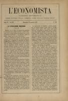L'economista: gazzetta settimanale di scienza economica, finanza, commercio, banchi, ferrovie e degli interessi privati - A.02 (1875) n.38, 24 gennaio