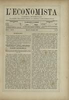 L'economista: gazzetta settimanale di scienza economica, finanza, commercio, banchi, ferrovie e degli interessi privati - A.01 (1874) n.31, 3 dicembre