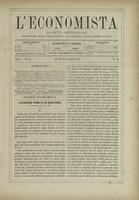 L'economista: gazzetta settimanale di scienza economica, finanza, commercio, banchi, ferrovie e degli interessi privati - A.01 (1874) n.30, 26 novembre