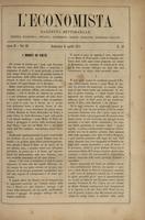 L'economista: gazzetta settimanale di scienza economica, finanza, commercio, banchi, ferrovie e degli interessi privati - A.02 (1875) n.49, 11 aprile