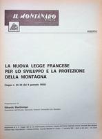 Il Montanaro d'Italia. Rivista dell'unione nazionale comuni comunità ed enti montani: INSERTO