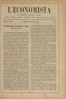 L'economista: gazzetta settimanale di scienza economica, finanza, commercio, banchi, ferrovie e degli interessi privati - A.02 (1875) n.65, 1 agosto