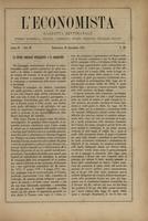 L'economista: gazzetta settimanale di scienza economica, finanza, commercio, banchi, ferrovie e degli interessi privati - A.02 (1875) n.85, 19 dicembre