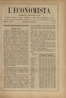 L'economista: gazzetta settimanale di scienza economica, finanza, commercio, banchi, ferrovie e degli interessi privati - A.02 (1875) n.77, 24 ottobre