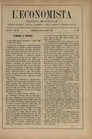 L'economista: gazzetta settimanale di scienza economica, finanza, commercio, banchi, ferrovie e degli interessi privati - A.02 (1875) n.82, 28 novembre