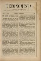 L'economista: gazzetta settimanale di scienza economica, finanza, commercio, banchi, ferrovie e degli interessi privati - A.03 (1876) n.131, 5 novembre