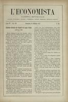L'economista: gazzetta settimanale di scienza economica, finanza, commercio, banchi, ferrovie e degli interessi privati - A.04 (1877) n.145, 11 febbraio