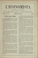 L'economista: gazzetta settimanale di scienza economica, finanza, commercio, banchi, ferrovie e degli interessi privati - A.04 (1877) n.157, 6 maggio