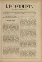 L'economista: gazzetta settimanale di scienza economica, finanza, commercio, banchi, ferrovie e degli interessi privati - A.03 (1876) n.137, 17 dicembre