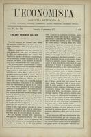 L'economista: gazzetta settimanale di scienza economica, finanza, commercio, banchi, ferrovie e degli interessi privati - A.04 (1877) n.178, 30 settembre