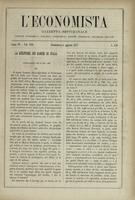 L'economista: gazzetta settimanale di scienza economica, finanza, commercio, banchi, ferrovie e degli interessi privati - A.04 (1877) n.170, 5 agosto