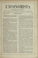 L'economista: gazzetta settimanale di scienza economica, finanza, commercio, banchi, ferrovie e degli interessi privati - A.04 (1877) n.161, 3 giugno