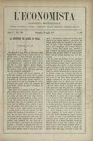 L'economista: gazzetta settimanale di scienza economica, finanza, commercio, banchi, ferrovie e degli interessi privati - A.04 (1877) n.169, 29 luglio