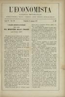L'economista: gazzetta settimanale di scienza economica, finanza, commercio, banchi, ferrovie e degli interessi privati - A.04 (1877) n.163, 17 giugno