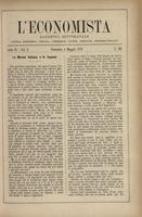 L'economista: gazzetta settimanale di scienza economica, finanza, commercio, banchi, ferrovie e degli interessi privati - A.06 (1879) n.261, 4 maggio