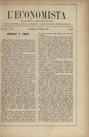 L'economista: gazzetta settimanale di scienza economica, finanza, commercio, banchi, ferrovie e degli interessi privati - A.06 (1879) n.284, 12 ottobre