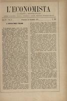 L'economista: gazzetta settimanale di scienza economica, finanza, commercio, banchi, ferrovie e degli interessi privati - A.06 (1879) n.290, 23 novembre