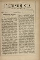 L'economista: gazzetta settimanale di scienza economica, finanza, commercio, banchi, ferrovie e degli interessi privati - A.06 (1879) n.292, 7 dicembre