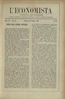 L'economista: gazzetta settimanale di scienza economica, finanza, commercio, banchi, ferrovie e degli interessi privati - A.07 (1880) n.320, 20 giugno