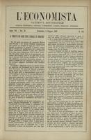 L'economista: gazzetta settimanale di scienza economica, finanza, commercio, banchi, ferrovie e degli interessi privati - A.07 (1880) n.318, 6 giugno