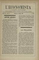 L'economista: gazzetta settimanale di scienza economica, finanza, commercio, banchi, ferrovie e degli interessi privati - A.07 (1880) n.339, 31 ottobre