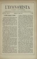 L'economista: gazzetta settimanale di scienza economica, finanza, commercio, banchi, ferrovie e degli interessi privati - A.08 (1881) n.362, 10 aprile